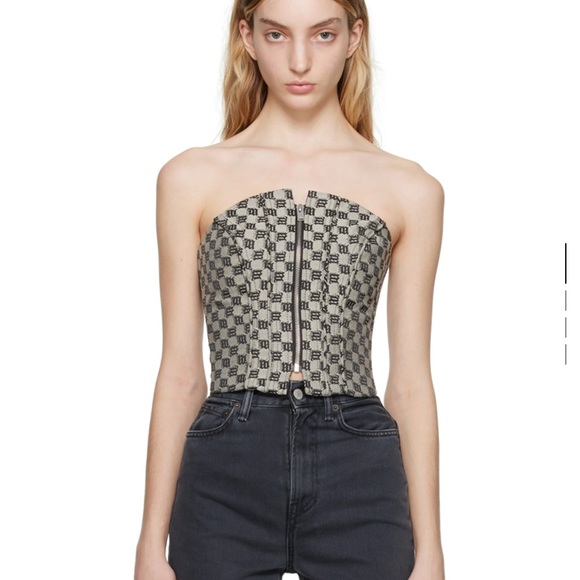 MISBHV - Beige Monogram Camisole - Picture 5 of 6